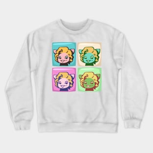 Miaurilyn Monroe 4 Colors Crewneck Sweatshirt